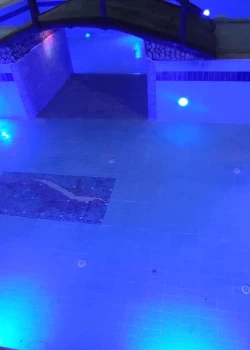 Kuşadasi Ali Bey Havuz LED Lamba  Yenileme Uygulaması